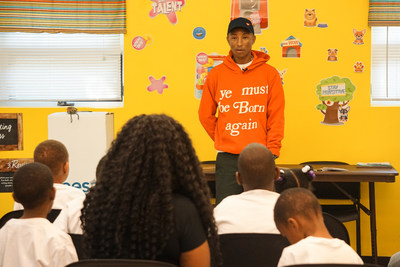 Cisco partners with musician Pharrell Williams’ Non-Profit YELLOW to power an inclusive learning experience at a school of the future.