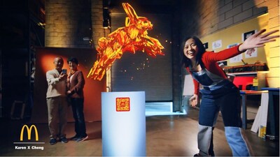 McDonald’s USA’s Rings in Lunar New Year with Viral Video Creator Karen X Cheng