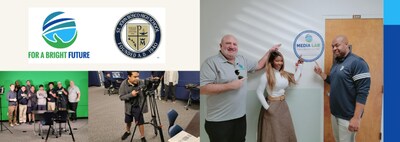 Capturing the moment: For A Bright Future Foundation (FABF) celebrates the launch of its Media Lab Program at St. John Bosco High School (SJB) on February 1st, 2023.