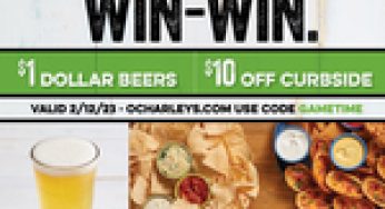 O’Charley’s Celebrating Valentine’s Day and Super Bowl with Delicious Meals and Deals