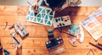 Durante el Mes del Arte Joven, los estudiantes mostrar sus verdaderos colores