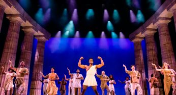 Ayrton Eurus S Put in the Reps On Stage for “Disney’s Hercules” Musical