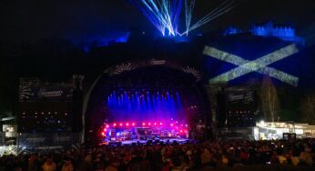 Claypaky Skylos and Xtylos Aqua Fixtures Light Up the New Year at Edinburgh’s Hogmanay