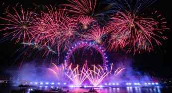 Claypaky Skylos Welcome 2024 on the London Eye in Spectacular New Year’s Eve Show