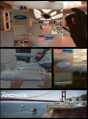 The new Archive app immerses fans in nearly two-hours of groundbreaking Star Trek spatial experiences built exclusively for the Apple Vision Pro, allowing them to explore hundreds of fully realized locations, artifacts and unique items - spanning every Star Trek TV show and film across the franchise's nearly 60-year history.