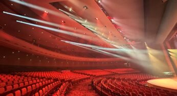 All Pro Integrated Systems Chooses Ayrton Huracan LT Fixtures and MDG ATMe Hazers for Pensacola Christian College’s Auditorium Upgrade