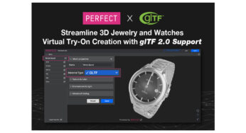 Perfect Corp. Introduces glTF 2.0 Format Support for Its Virtual Jewelry Try-On Solution, Matching Industry Standards for Fast 3D SKU Creation