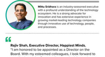 Happiest Minds Expands Board of Directors with Appointments of Mittu Sridhara and Rajiv Shah