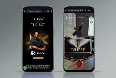 D'USSÉ cognac's "The Set" AR Experience