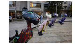 Auction of Local Artist-Designed Statues Featured in Coraline’s Curious Cat Trail in Downtown Portland Raises $324,500
