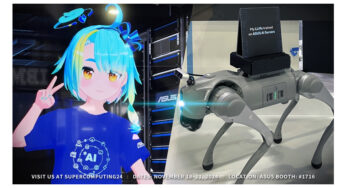 Ubitus and ASUS to Showcase AI-Powered Robotic Dog and Virtual Influencer at SC24, Elevating AI Capabilities