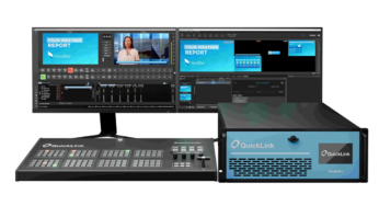 QuickLink StudioPro Integrates NewBlue Captivate™ Graphics