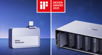 Lexar Wins iF DESIGN AWARDS for its Professional Workflow Dock and Professional Go Portable SSD with Hub