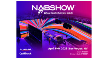 Planar and OptiTrack Present Most Innovative Lineup of Broadcast and Media Solutions at NAB 2025