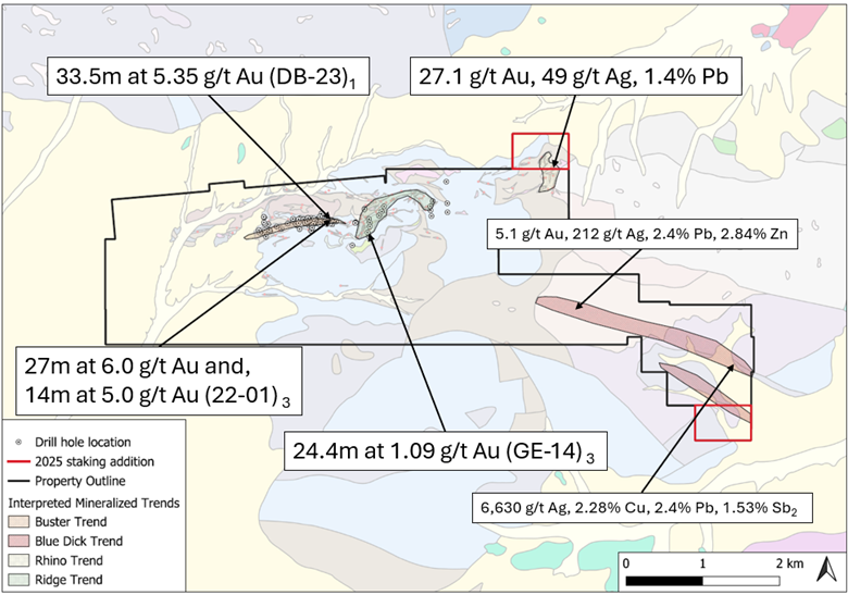 Athena Reports Results From 2024 Prospecting Program at Excelsior Springs, Outlines New Targets, and Expands Land Package