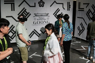 SIGGRAPH 2025 Immersive Pavilion Best in Show, “Palace Immersive Goong”. Photo by David Weng. © 2025 ACM SIGGRAPH