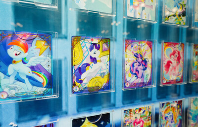 New York Comic Con attendees were among the first to experience MY LITTLE PONY Card Game – Friendships Begin, the franchise's first U.S. trading card game (TCG) that combines the beloved storytelling of the MY LITTLE PONY Friendship is Magic animated series with innovative gameplay. Fans also got to see an extensive assortment of collectible trading cards from the MY LITTLE PONY Friendship Eternal Cards — Moon Edition.
