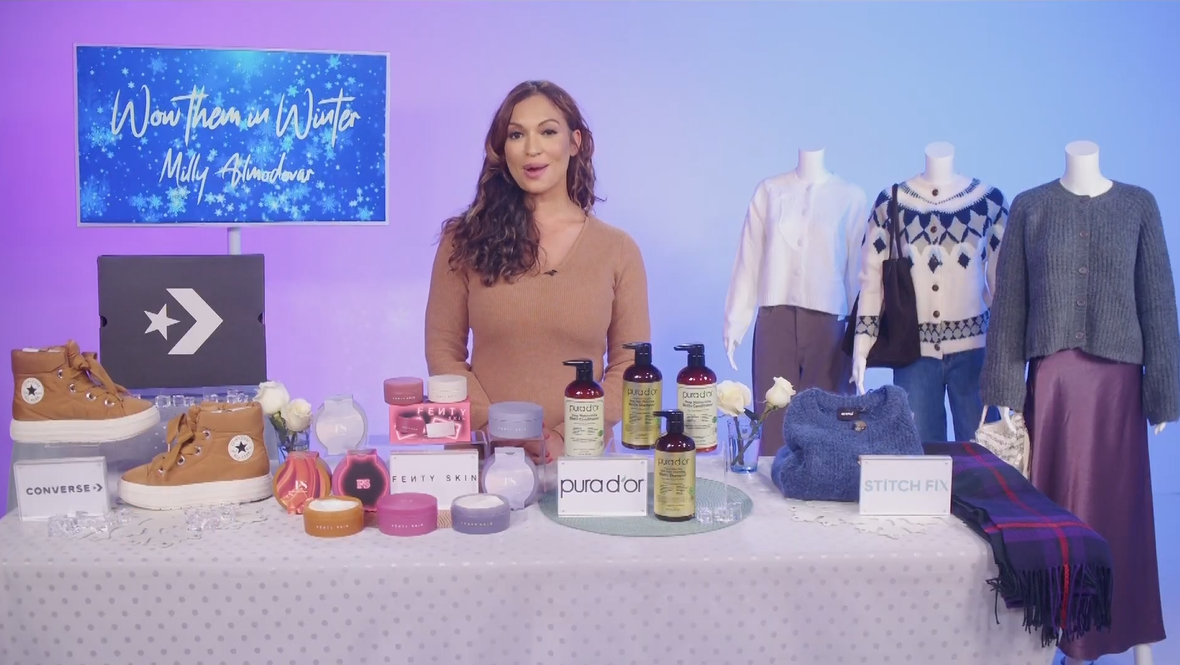 Style & Beauty Expert Milly Almodovar Share Winter Tips to Create a Wow Look