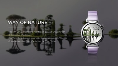 The City in China - Nature of All Things watch face The City in China - Nature of All Things watch face