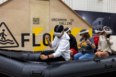 Disasterville, a new mixed-reality experience from the Army National Guard, lets students work together in teams of five to complete missions that draw on the communication, physical endurance, and decision-making skills of trained Soldiers.