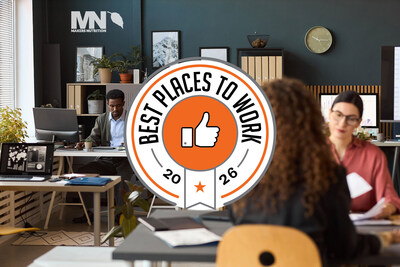 A bold “Best Places to Work” award graphic celebrating Makers Nutrition as a top workplace, highlighting the company’s culture, innovation, and commitment to its team.