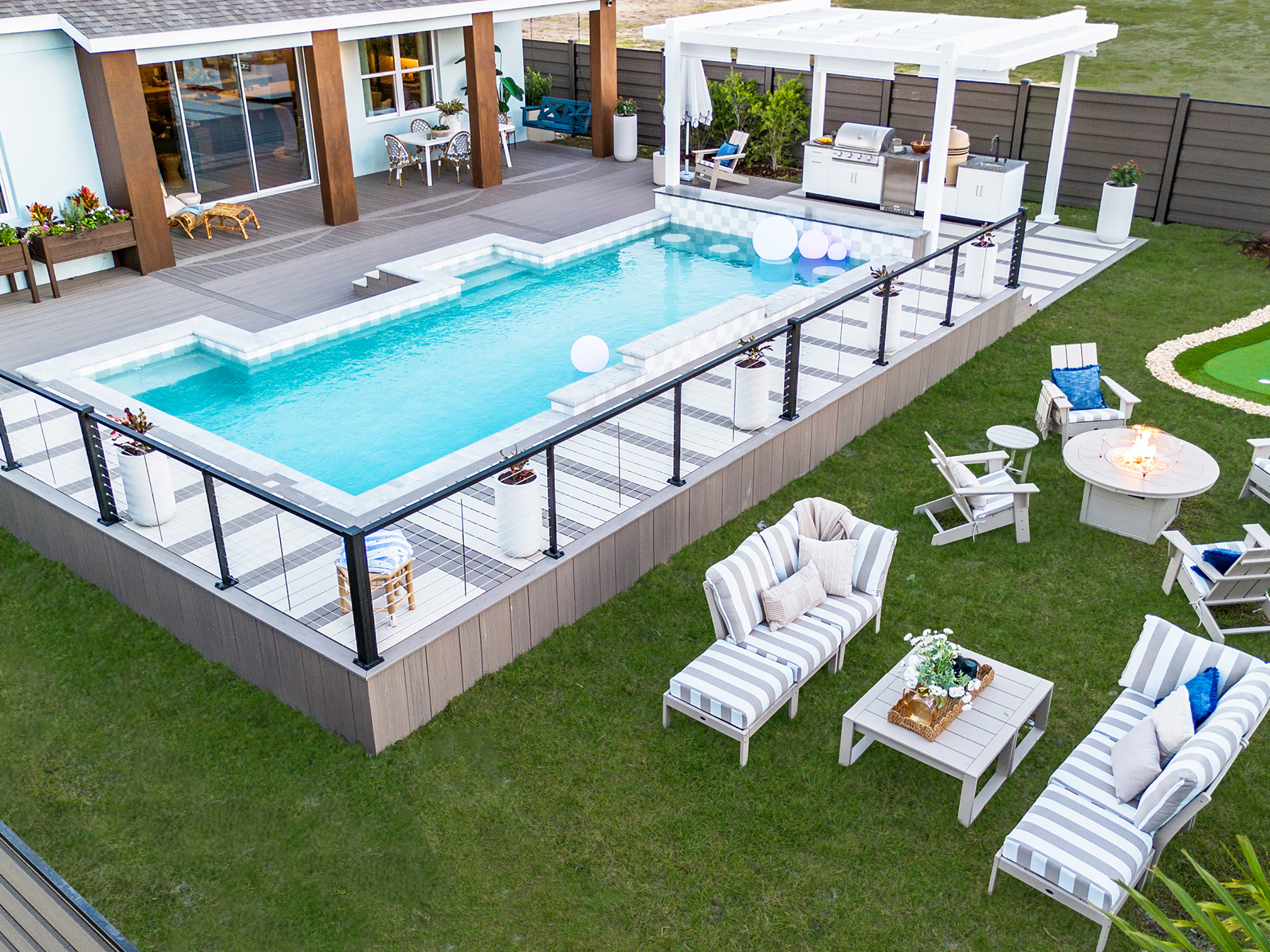 HGTV Smart Home 2026 Backyard