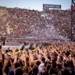 Metallica performs live at Metallica performs live at Stadio Renato Dall'Ara, Bologna, Italy, on June 3, 2026